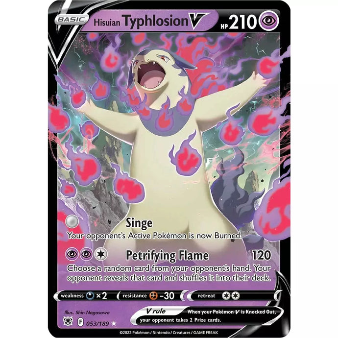 Hisuian Typhlosion V 053/189 - Ultra Rare