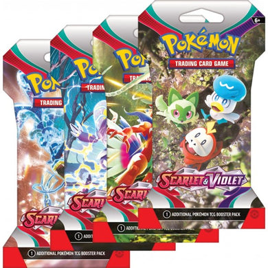 Pokemon Scarlet & Violet - Sleeved Booster - PokeGal.no