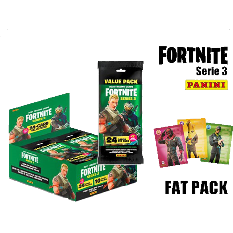 Fortnite Series 3 Fat Pack Display - PokeGal.no