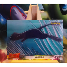 Last inn bildet i Galleri-visningsprogrammet, Pokemon Topps #1 Mewtwo Strikes Back Legends Trading Card Movie Animation
