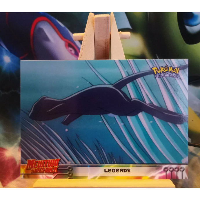 Pokemon Topps #1 Mewtwo Strikes Back Legends Trading Card Movie Animation