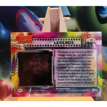 Last inn bildet i Galleri-visningsprogrammet, Pokemon Topps #1 Mewtwo Strikes Back Legends Trading Card Movie Animation
