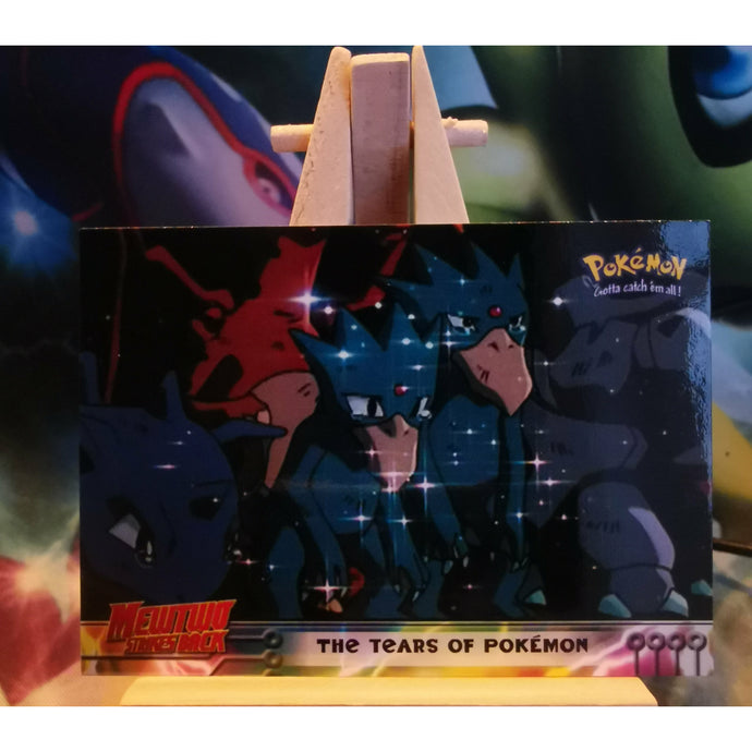 Pokemon Topps #37 Mewtwo Strikes Back - The Tears Of Pokemon