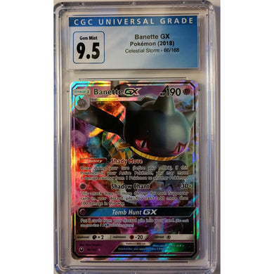 Pokemon Celestial Storm Banette Gx 86/168 CGC 9.5 Gem Mint - PokeGal.no