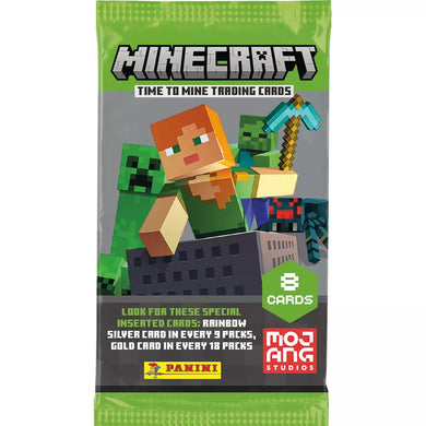 Panini Minecraft -Time To Mine Booster pakke - PokeGal.no