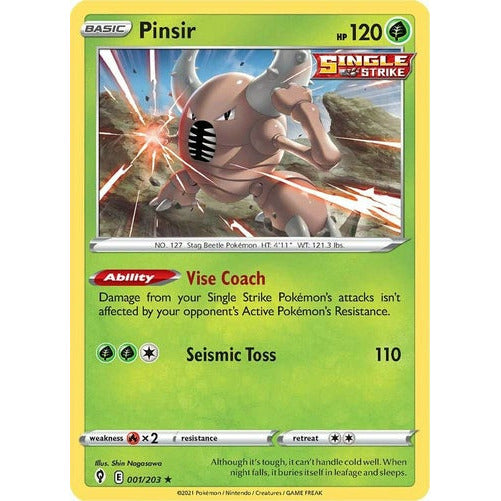 001/203 Pinsir Rare