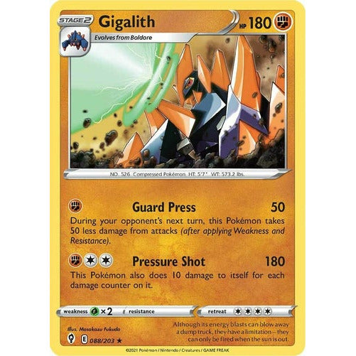 088/203 - Gigalith Rare
