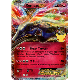 Pokemon Classic Collection - 97/146 - XERNEAS EX Celebrations