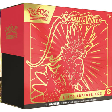 Pokemon Scarlet & Violet Elite Trainer Box Koraidon - PokeGal.no
