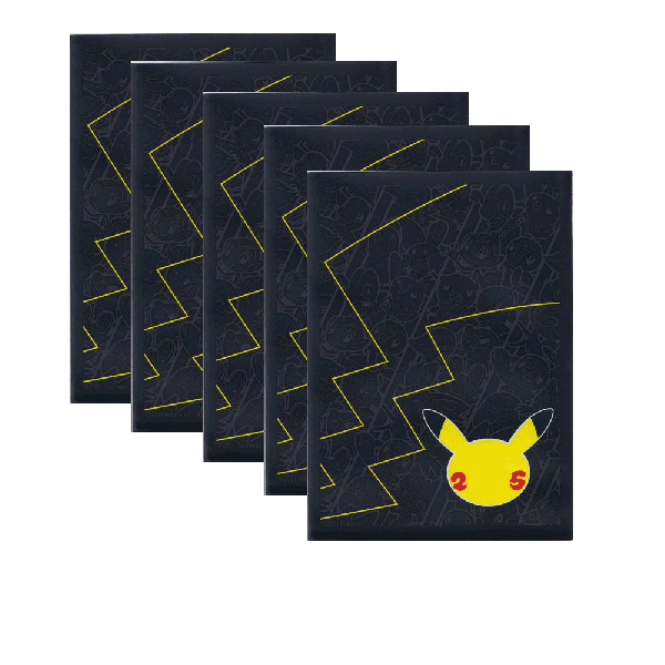 Pokemon - 25th Celebration Sleeves - PokeGal.no
