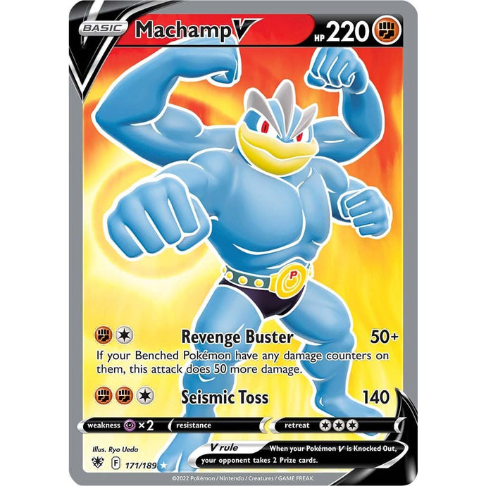 Pokemon Singles Astral Radiance Machamp V 171/189