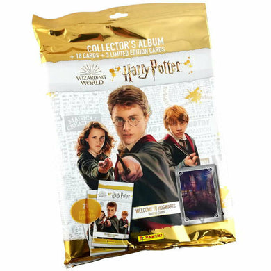 Samlekort Harry Potter  TCG  Welcome to Hogwarts - Album + 3 Boostere - PokeGal.no