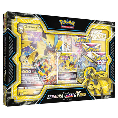 Pokemon - Zeraora VMAX & VSTAR Battle Box - PokeGal.no
