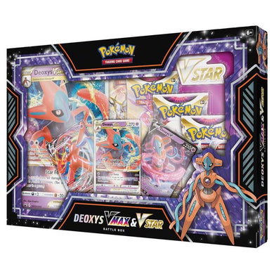 Pokemon Deoxys VMAX & VSTAR Battle Box - PokeGal.no